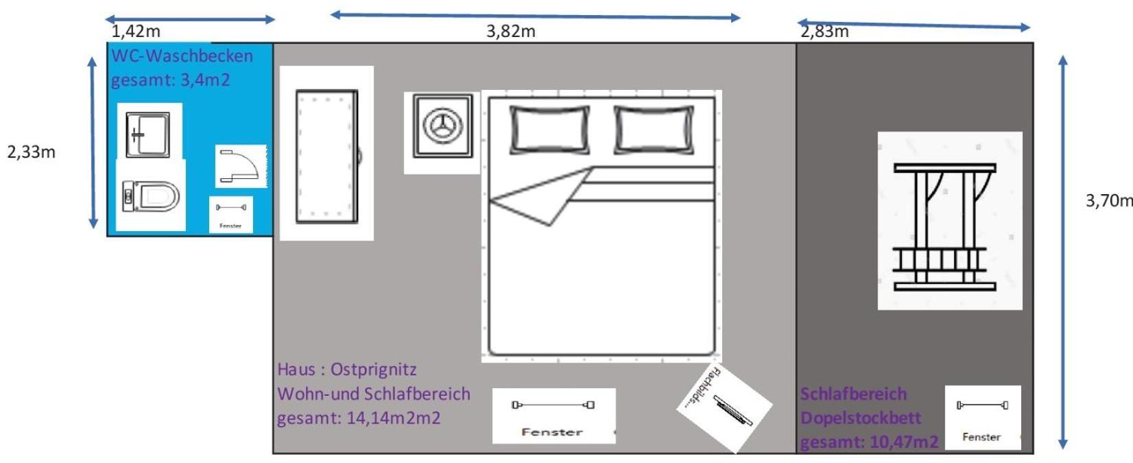La Maison Pritzwalk - Bett & Bike Oda fotoğraf